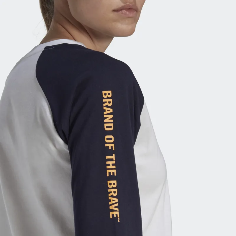 Five Ten Womens GFX Long Sleeve Tech Tee - White/Black-7